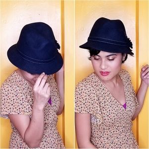 Accessories - Classic Hollywood VTG style woman's fedora hat Accessories - Classic Hollywood VTG style woman's fedora hat